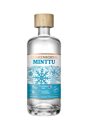Koskenkorva Minttu 21%vol. 50 cl