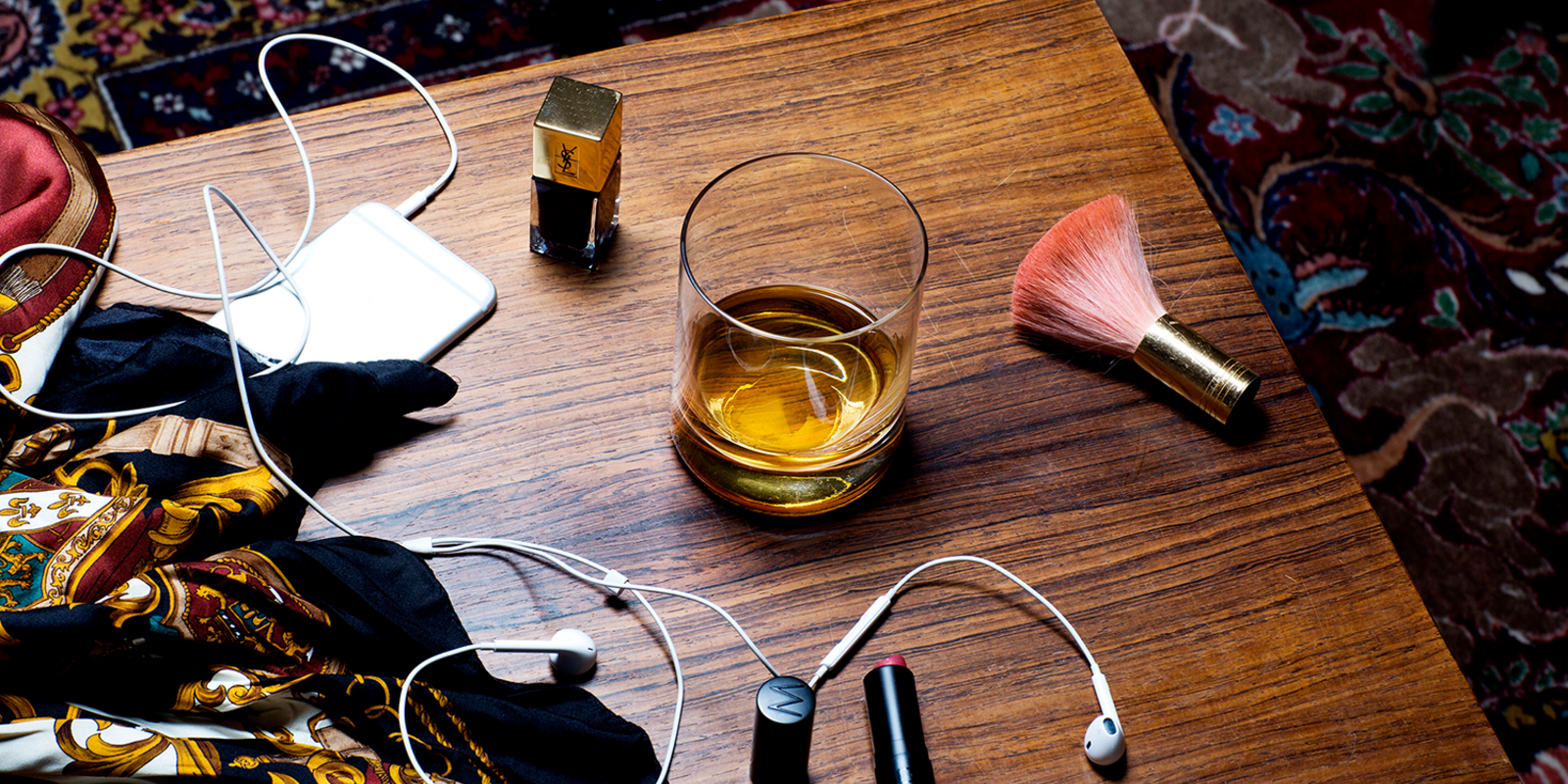 Accessoarer och whiskyglas