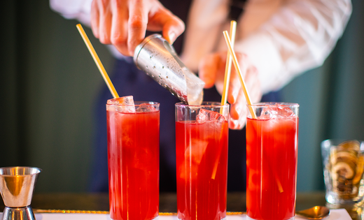 Razzycle - hållbar drink gjord på matsvinn från Scandic