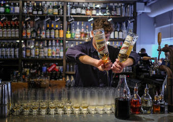 Cocktails med O.P. Anderson