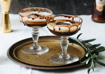 Två glas Amarula White russian